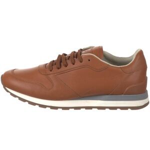 Brunello Cucinelli Men's Brown Leather Sneakers US 11 - EU 44